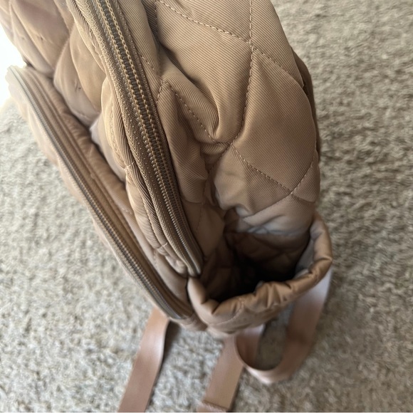 Vera Bradley Small Banbury Backpack | Tiger’s Eye | Polyester Twill - Picture 4 of 12